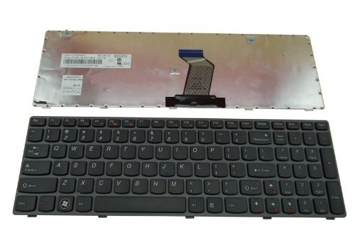New Laptop Keyboard with frame US layout Black color for IBM Lenovo IdeaPad N580 N581 N585 N586 Part Number:25201846 25206659 MP 10A33US 686 V 117020NS1 US