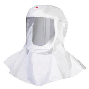 3M Small/Medium Polypropylene S Series Versaflo White Hood With Integrated Head Suspension (For Use With Certain 3M Powered Air Purifying And Supplied Air Respirator Systems)