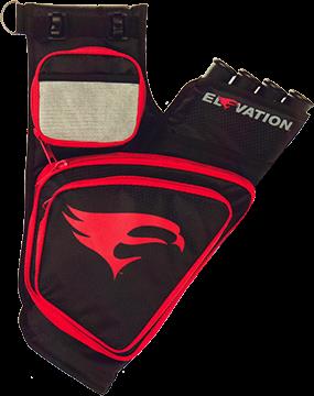 Elevation Trasition Hip Quiver Black/Red Right Hand