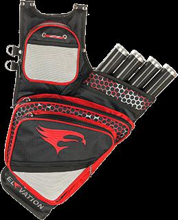 Elevation Andrenalin Hip Quiver Black/Red Right Hand