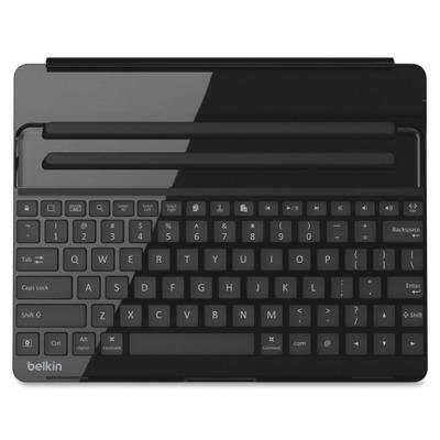 BELKIN Silver FastFit Keyboard Cover Case for iPad Model F5L141TTBLK SLV