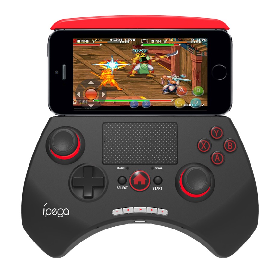 New touch iPega PG 9028 Wireless Controller For iPhone iPad Samsung Android IOS Black+red