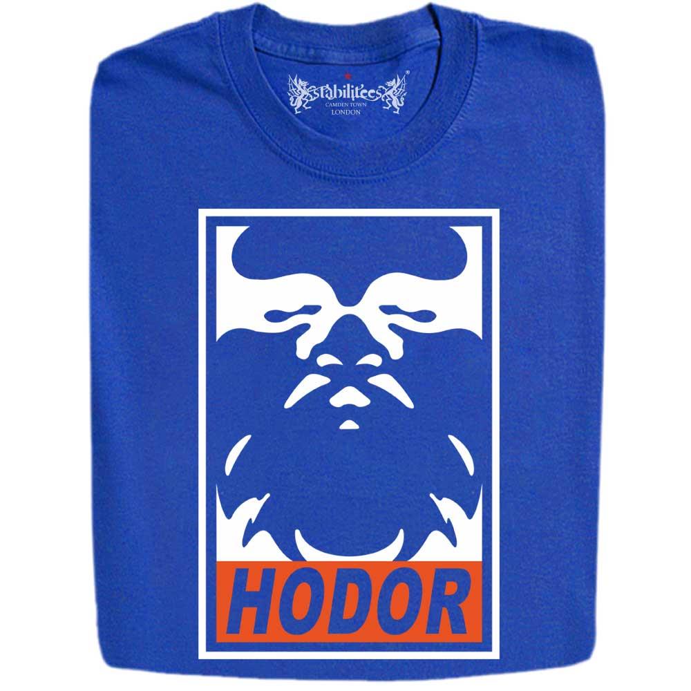 Stabilitees Funny Hodor Hodor Hodor Slogan T Shirts