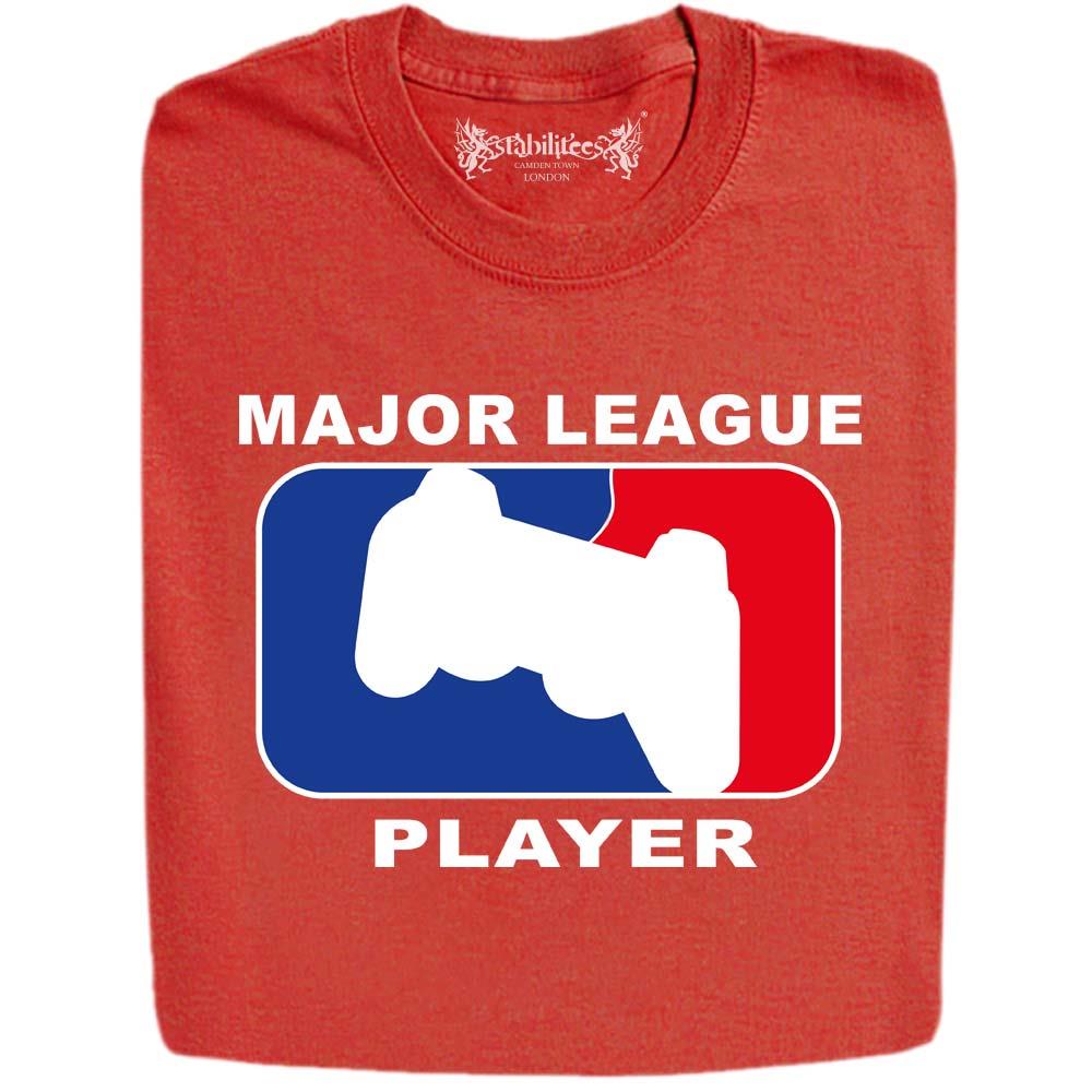 Stabilitees Funny Major Player Joystick Logo T Shirts