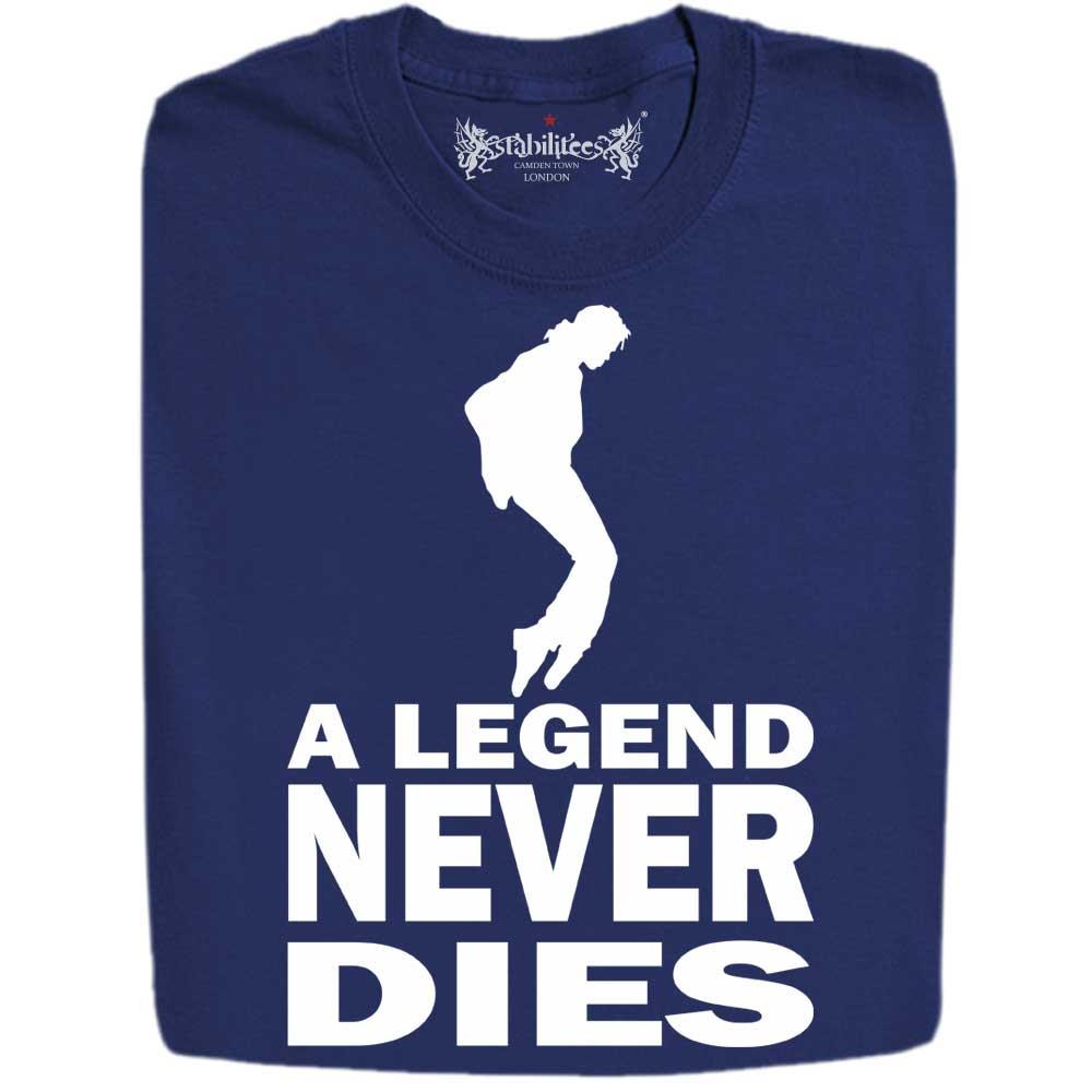 Stabilitees Michael Jackson Memorial Tribute A Legend Never Dies Mens T Shirts
