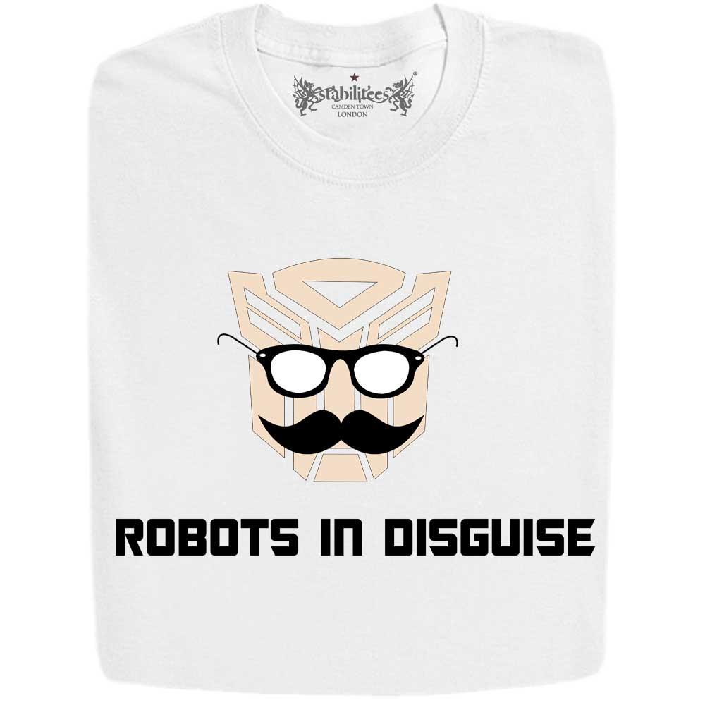 Stabilitees Funny Disguised Transformers Logo T Shirts