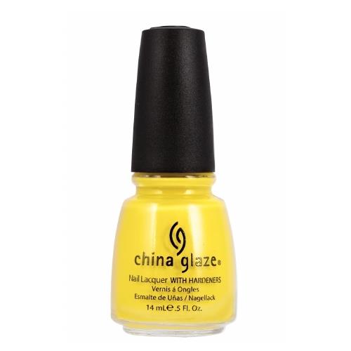 CHINA GLAZE Nail Lacquer with Nail Hardner 2   Happy Go Lucky