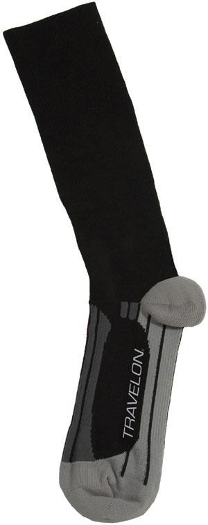 Travelon Compression Travel Socks Medium Tan