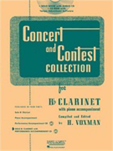 Hal Leonard  Concert and Contest Collection for Bb Clarinet   Book/CD Pack