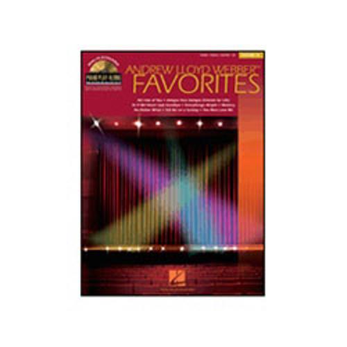 Hal Leonard Andrew Lloyd Webber Favorites   Piano Play Along Book and CD