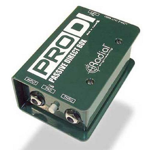 Radial ProDI Single Channel Passive Direct Box