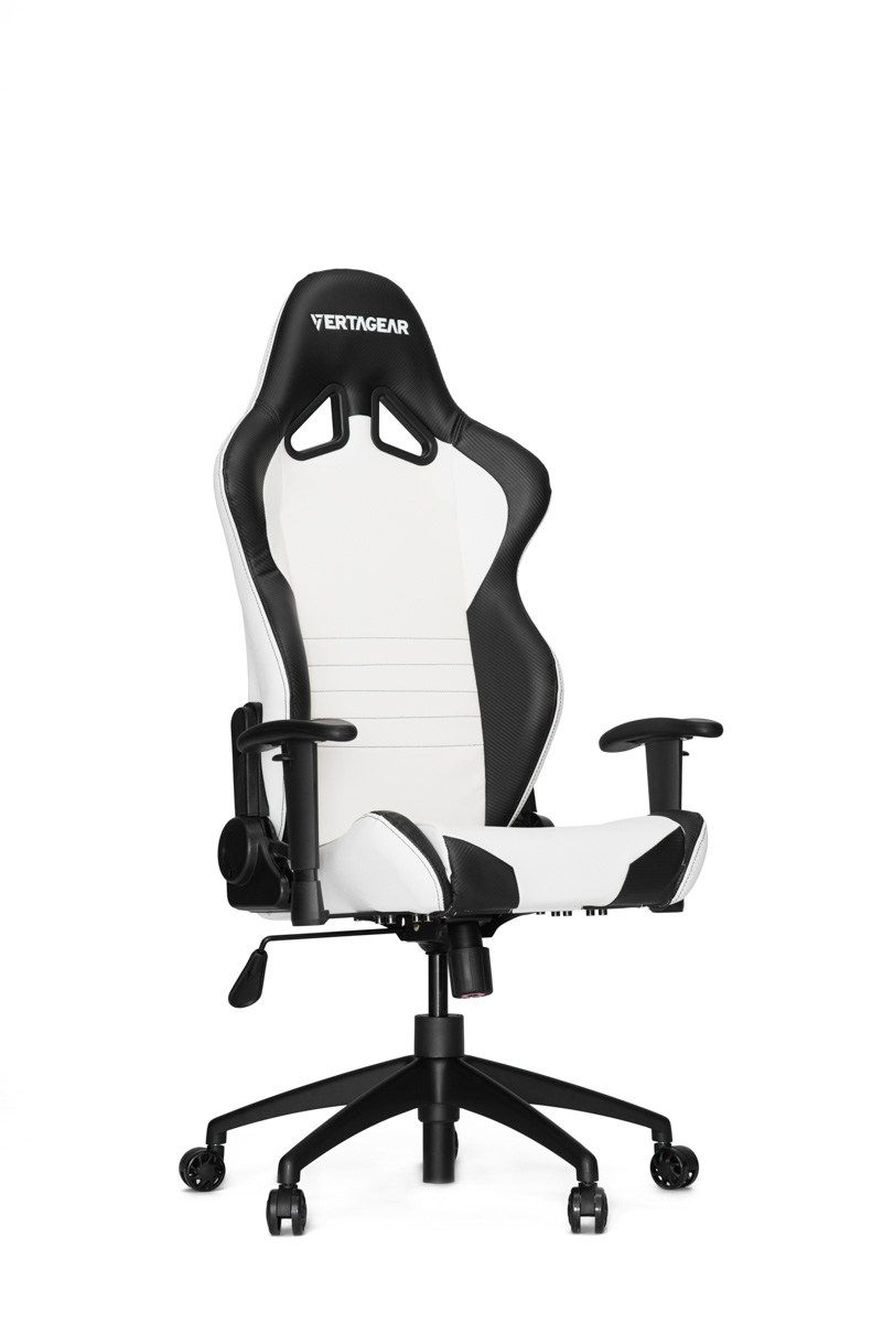 Vertagear S Line SL2000 Series Ergonomic Racing Style Gaming Office Chair White Edition  White/Green