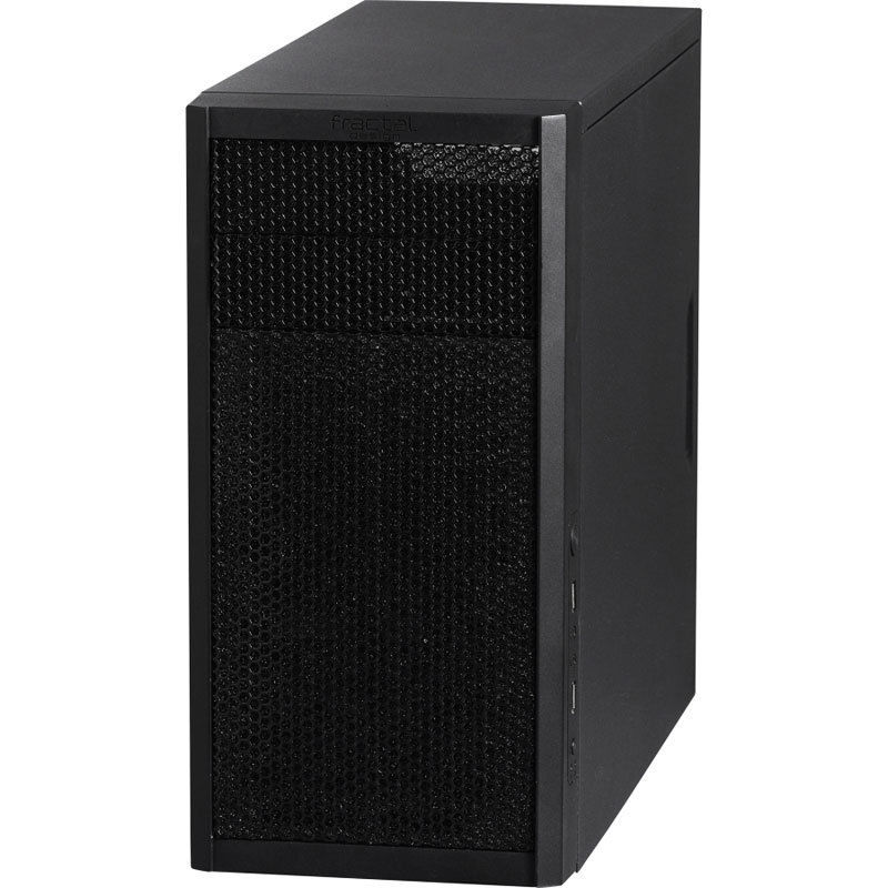 XION XON 560 mATX/ ITX Meshed Mini Tower Case, USB 3.0, Black/Blue LED