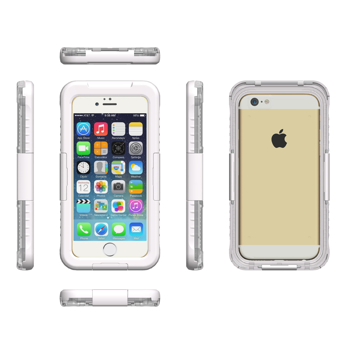 Waterproof Shockproof Dirt Proof Durable Case Cover For 5.5“ iphone 6 plus