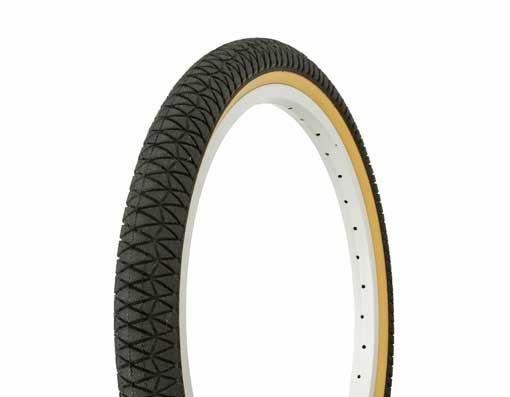 Duro Street Tire 20in x 1.95in, Black w/Gum Wall