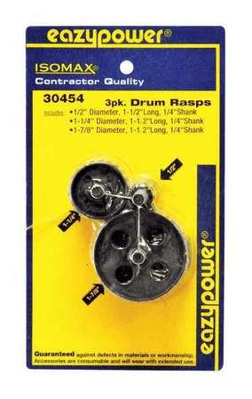 EAZYPOWER 30454 Rotary Drum Rasp, 3/4 in., 3 pcs.