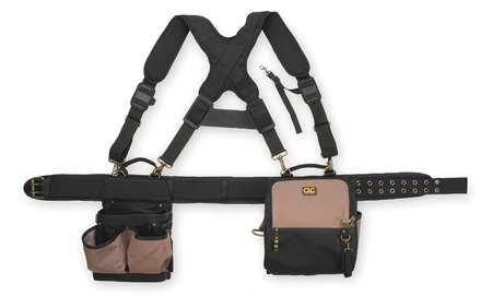 CLC 1608 Tool Pouch w/Suspenders, 28 Pocket, 55 W