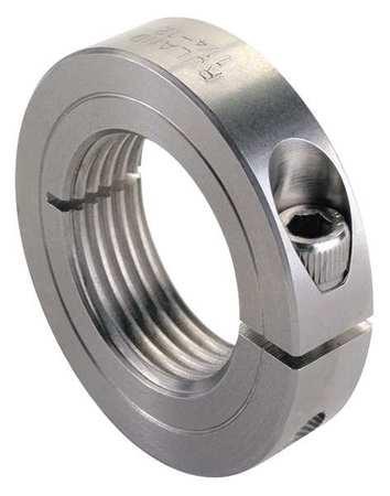 RULAND MANUFACTURING TCL 12 10 SS Shaft Collar, Threaded, 1Pc, 3/4 10 In, SS