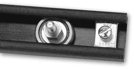 PBC Linear PAC2247 072.000 Crown Rail, 72 In L, 1.655 In W, 0.875 In H