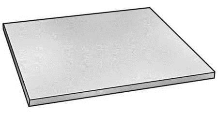 LEXAN GRA0115001036 Sheet Stock, 48 In. W, 8 ft. L, 0.375 In. T