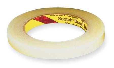 SCOTCH 681 Carton Tape,UPVC,Clear,1/2 In. x 72 Yd.