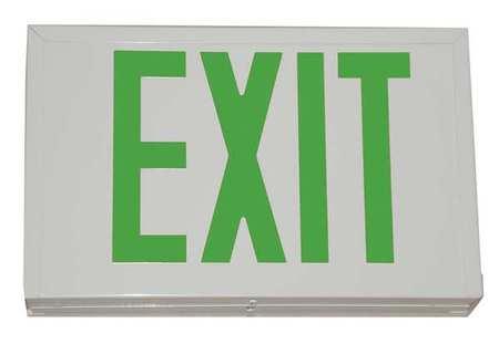 BRADY 56908 Exit Sign, Green