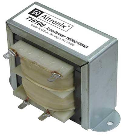 ALTRONIX T16100 Class 2 Transformer, 16VAC, 100 VA