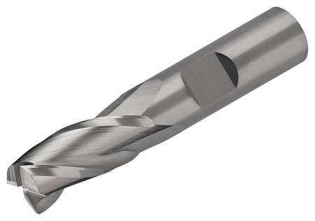 MICRO 100 EMS 187 4 Carbide End Mill, Dia 3/16 , Cut L 5/8