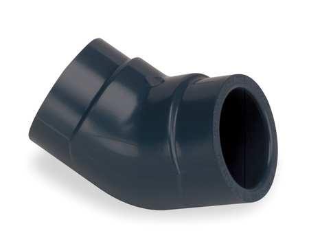 Elbow, 45 Degrees, FNPT x FNPT, Gf Piping Systems, 9819 005