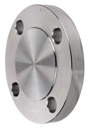 S1034bl014n" Blind Flange, Forged, 1 1/2 In, 304 Ss"