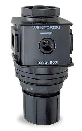 WILKERSON R28 06 F000 Air Regulator, 3/4 In NPT, 100 cfm, 300 psi