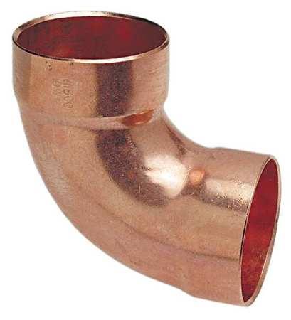 NIBCO 907 3 DWV 90 Elbow, Wrot Copper, 31/8", 5 psi