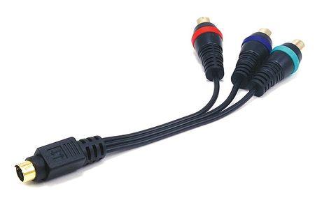 3044 S Video to RCA Conversion Cable, Black