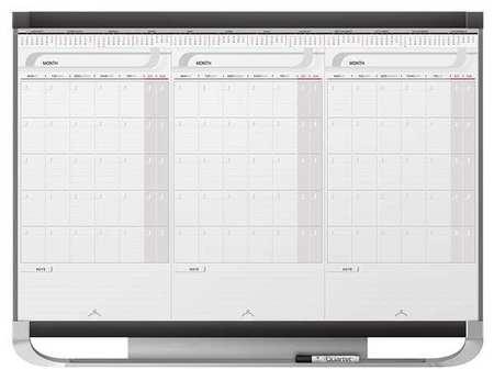 QUARTET C2P2 Calendar Planner, 30 Days, 24in.Hx36in.W