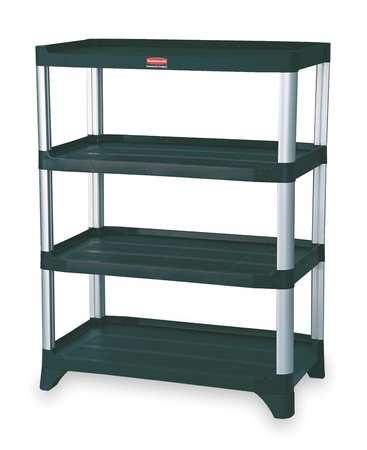 Shelving Unit, Black ,Rubbermaid, FG9T3800BLA