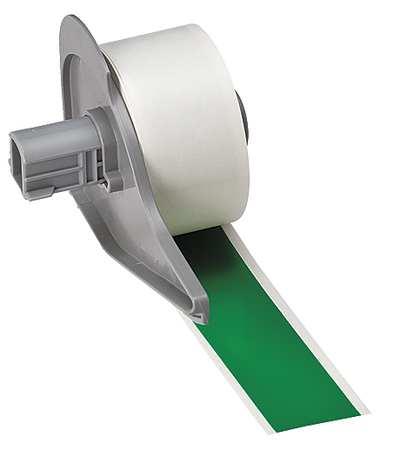 BRADY M71C 1000 595 GN Tape, Green, 1 In. W, 50 ft. L