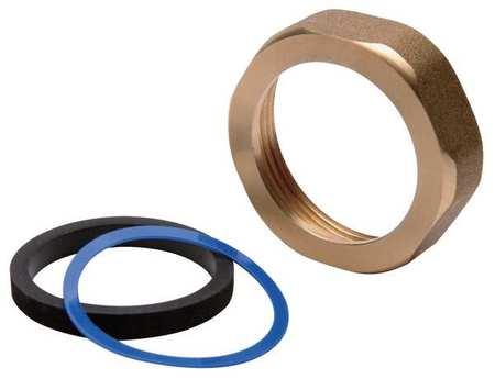 ZURN P6001HNRB Toilet Spud, 11/4 In, Brass/EPDM Rubber