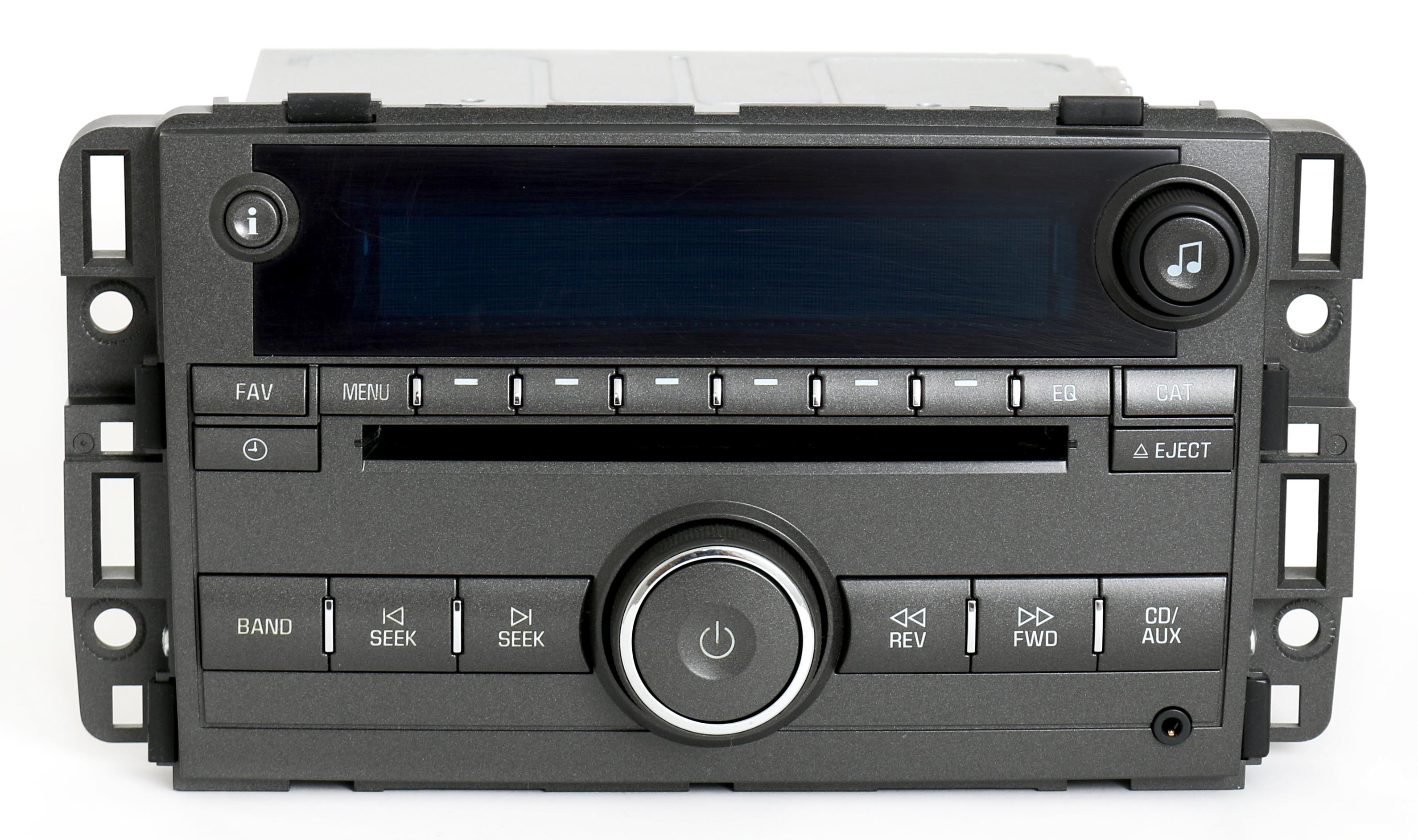 Refurbished 09 10 Buick Lucerne Charcoal Radio AM FM CD  Player w Aux Input Part 20763964