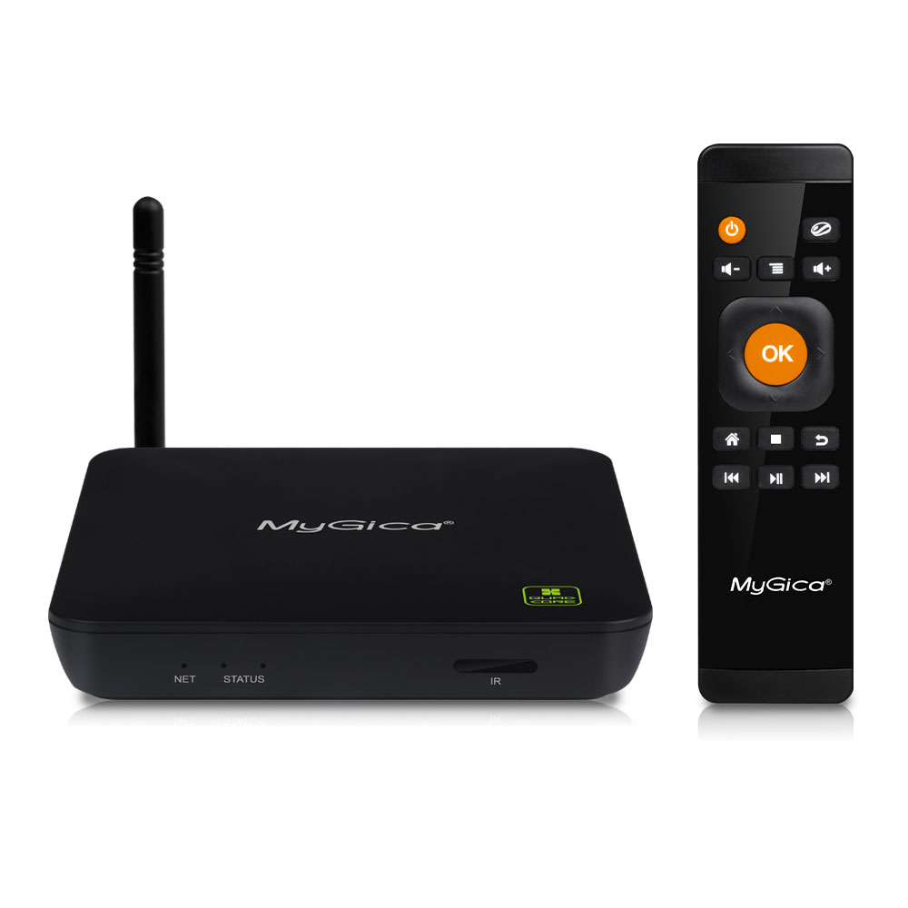 MyGica ATV 582 Quad Core CPU, Octa Core GPU Ultra Smart Streaming Media Player Plus with 4K Ultra HD Playback Support, Powered by Android™ 4.4.2 with XBMC/KODI