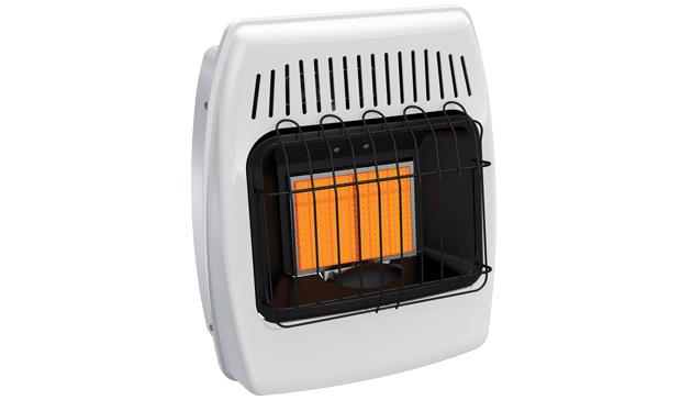 HearthRite Radiant Heater, manual control, 6,000 Btu, Nat