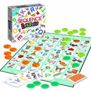 Sequence Letters Game   Board Games by Jax Games (8011)