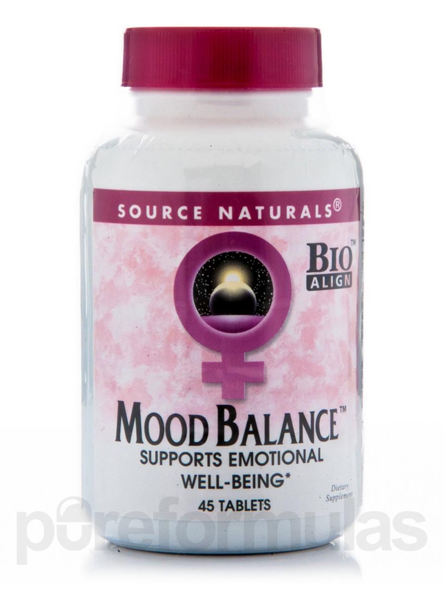 Mood Balance   45 Tablets by Source Naturals