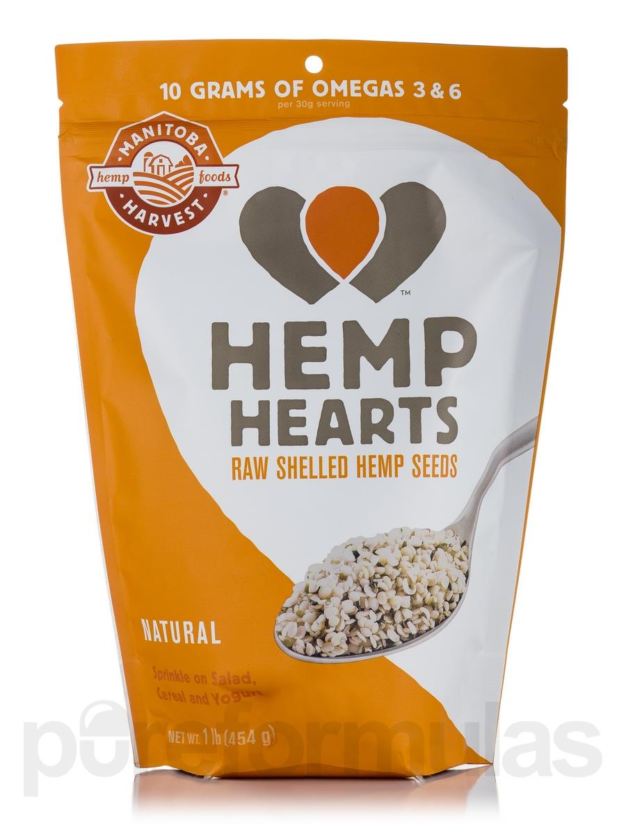 Natural Hemp Hearts   16 oz (454 Grams) by Manitoba Harvest