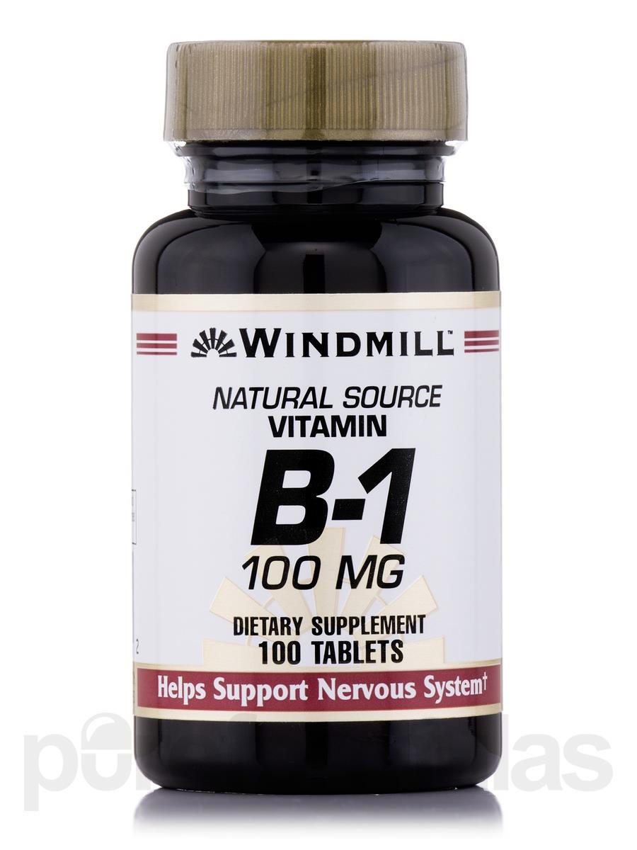 Vitamin B 1 100 mg   100 Tablets by Windmill