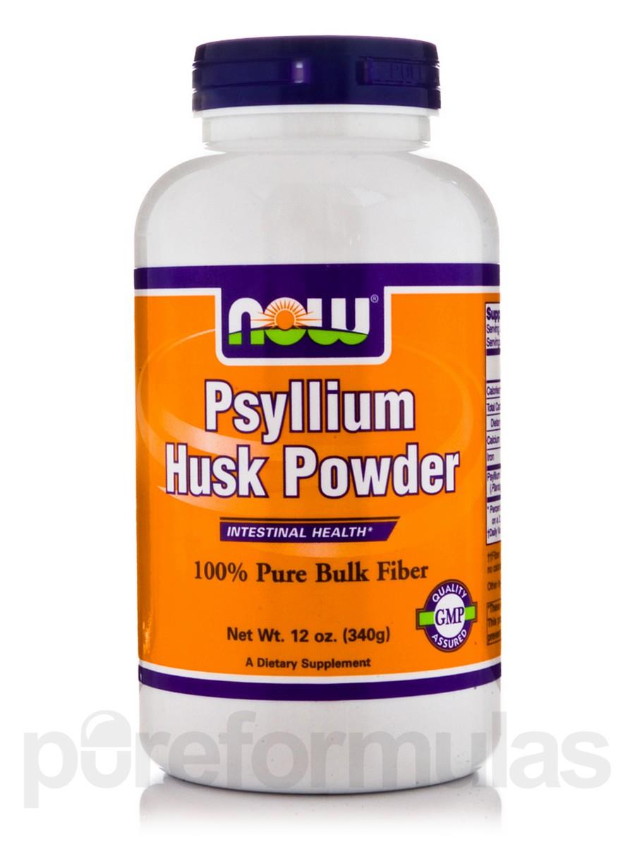 Psyllium Husk Powder   12 oz (340 Grams) by NOW