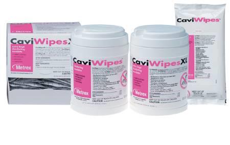 Caviwipes Disinfectant Wipes XL, Can/66