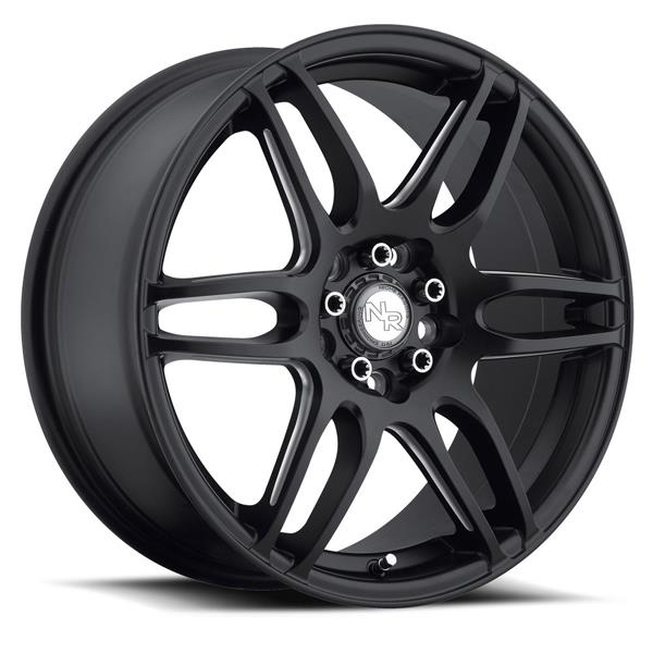 Niche M106 NR6 17x7.5 5x105/5x120 +45mm Black/Milled Wheel Rim