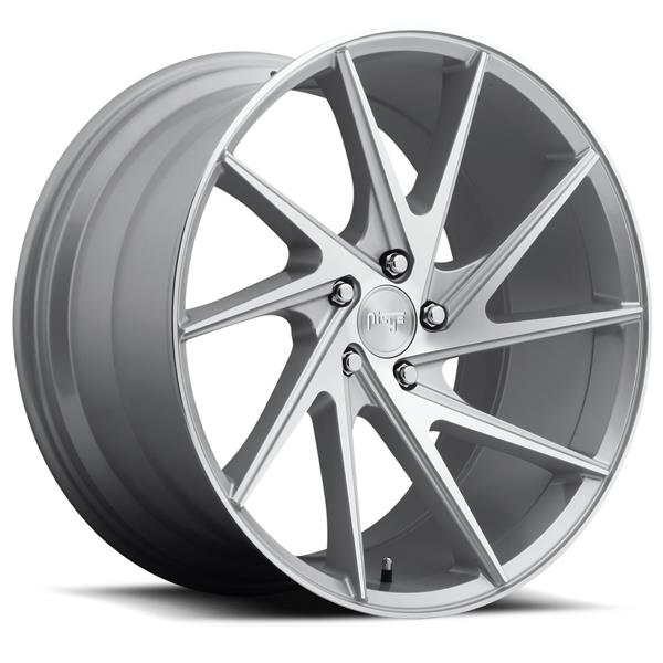 Niche M162 Invert 20x10.5 5x112 +27mm Silver/Machined Wheel Rim