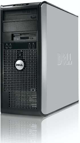 Refurbished Dell OptiPlex 745 Tower Windows 7 Computer Pentium D Dual Core 3.4 GHz 4 GB RAM 500 GB Hard Drive CDRW/DVD ROM Drive