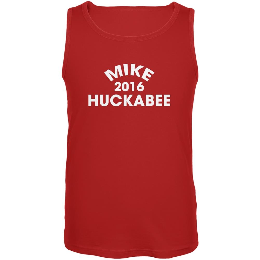 Election 2016 Mike Huckabee Varsity Red Adult Tank Top